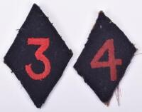 2x Royal Artillery Field Regiment Cloth Formation Signs