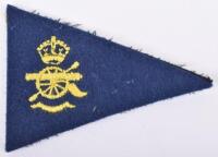 17th Light Anti-Aircraft Regiment Royal Artillery Cloth Formation Sign