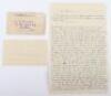 Boer War Interest. Original Handwritten Diary