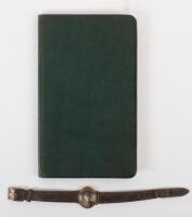 First World War Gallipoli Letters, Frank Stuart Shoosmith ( Lieut. 5th Battalion Bedfordshire Regiment) Transcribed letters to his family from Gallipoli 1915 in original contemporary "Memorial" Notebook.