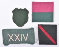 4x Regimental Cloth Formation Signs