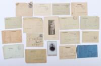 WW1 German Officers Collection of Letters