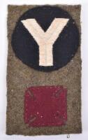 WW2 British 5th Infantry Division Wiltshire Regiment Combination Insignia