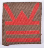 WW2 53rd Welch Division 159th Brigade Cloth Combination Insignia