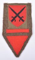 115th Independent Infantry Brigade 5th Berkshire Regiment Battle Dress Combination Insignia