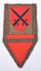 115th Independent Infantry Brigade 5th Berkshire Regiment Battle Dress Combination Insignia