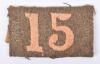 WW1 VTC 15th Reserve Training Battalion Slip-on Shoulder Title