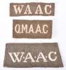 WW1 Womens Army Auxiliary Corps Slip-on Shoulder Title