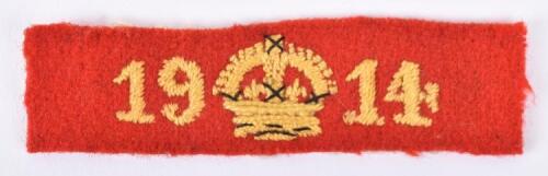 1914 Boy Scouts War Service Badge