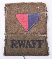 WW2 Royal West African Frontier Force Royal Artillery Combination Insignia