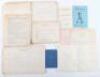 6th Bn. Queen's Royal Regiment (T.A.) Large Collection of Paperwork 1947-1950