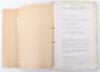 Unusual Research File Relating to World War 2 Allied Eastern Fleet Submarine Special Operations mostly 1944 - 6