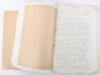 Unusual Research File Relating to World War 2 Allied Eastern Fleet Submarine Special Operations mostly 1944 - 9