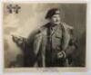 Original and Probably Unique Signed Photograph of a Painting of Field Marshal B L Montgomery