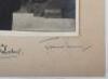Very Nice Painting reproduced of F.M.Montgomery with and original signature of "B.L.Montgomery Field-Marshal" and by the Artist James Simm, no date c.1948, - 4
