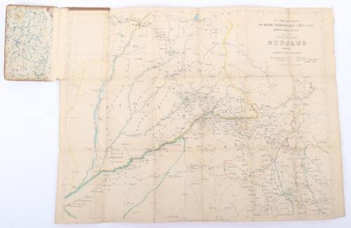 Rare India Punjab Sikh War Map by James Wyld 1846