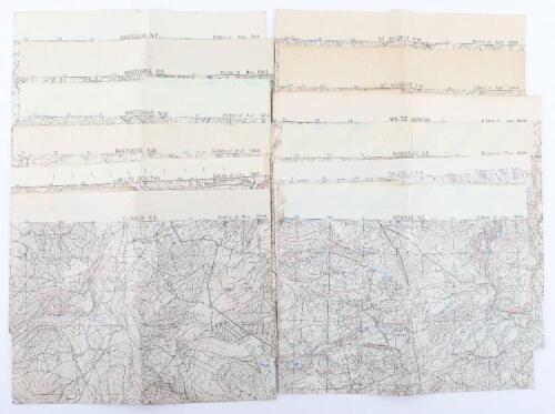 Wartime Allied maps of the Battle of the Bulge.(Ardennes)