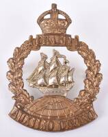 WW1 Drake Battalion Royal Naval Division Cap Badge