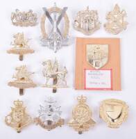 Selection of Officer Training College (O.T.C) & Schools Anodised Cap Badges