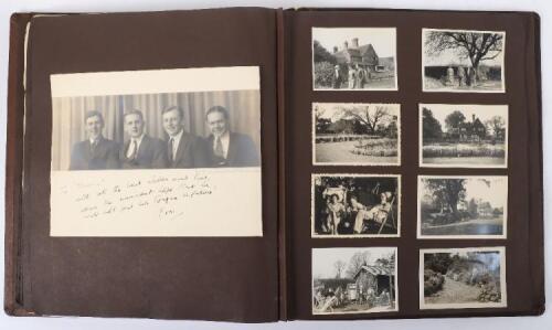 George Crosfield Photographs/ Ephemera Archive in Three Albums ...