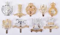 9x British Cavalry Regiment Anodised Cap Badges