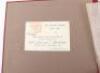 Queen Elizabeth and Prince Phillips 1954 Tour of Australia. Fascinating "Official" red and gilt Photograph Album compiled by a member of the SS Gothic's crew - 7