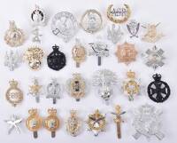 Selection of Various Anodised Cap Badges