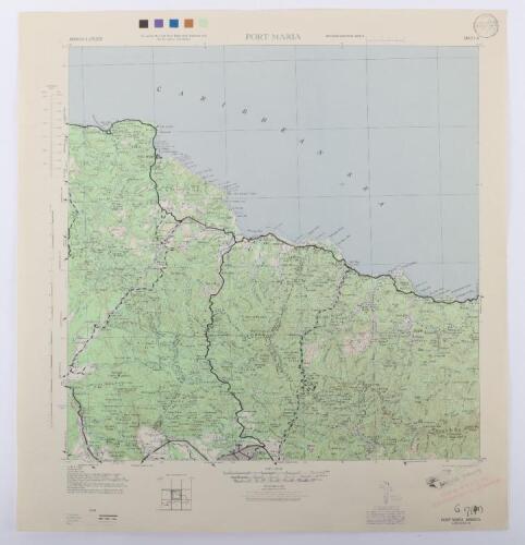 Set of 16 Maps of Jamaica