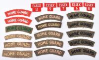 Selection of Home Guard Insignia