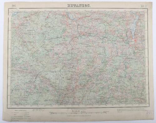 Maps Spain 1:50,000 1929 onwards