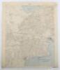 Greece 1:75,000 WWI period 8 sheets