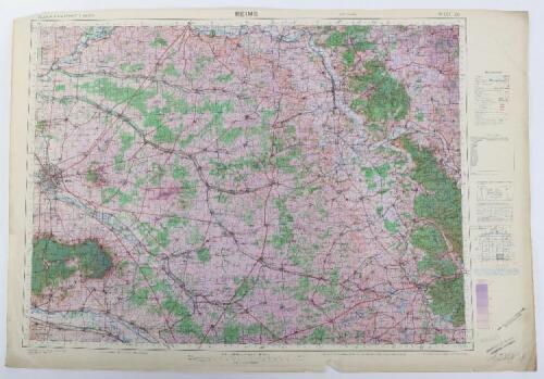 Maps, GSGS 4332 Belgium/NE France 1:,100K WWII Period