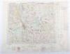 Maps. Deutsche Heeresgitter Baustoffkarte des Europaischen Russland Wartime dates - 3