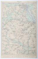 Maps, German WWI Europe