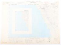 WW2 Havre De Portbail, Original Secret paper Map 20th May 1944