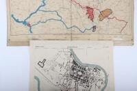 Maps, Interesting map of Charleville, City Plan, 1:5000. 1944