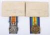 WW1 British Officers Medal Pair Royal Garrison Artillery - 4