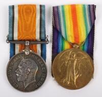 WW1 8th Battalion East Surrey Regiment Killed in Action 1st Day of the Somme Medal Pair, Famous for Dribbling Football’s Towards the German Trenches During the Attack on Montauban on 1st July 1916