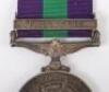 George VI General Service Medal 1918-62, Irish Guards Taken Prisoner of War Italy 1944 - 3