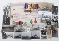 WW2 Royal Navy Medal Grouping of HMS Auckland Interest