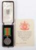 WW2 Defence Medal Awarded to Female Civil Defence Member