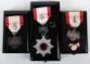 Japanese Order of the Rising Sun Cased Medals - 2