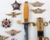 Soviet Russian Award Badges - 2