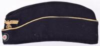 Scarce WW2 German Naval Officers Overseas / Side Cap