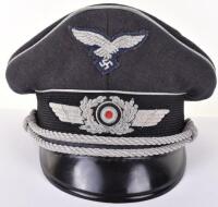 WW2 German Luftwaffe Officers Peaked Cap