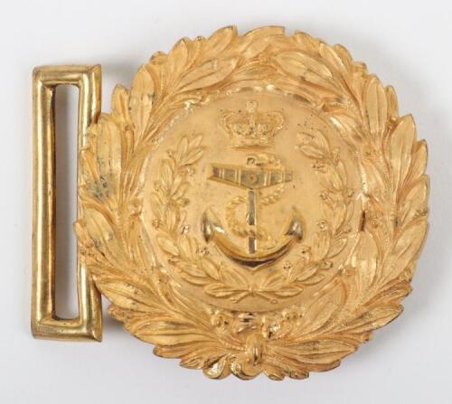 Admiral Rank Victorian Naval Waistbelt Clasp