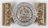 Victorian The Lancashire Fusiliers Officers Waist Belt Clasp