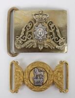 Victorian Household Cavalry Officers Waist belt Clasp