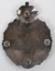 Victorian Rifle Brigade Militia Officers Cross Belt Plate - 2