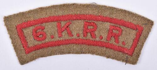 6th Kings Own Royal Lancaster Regiment Shoulder Title